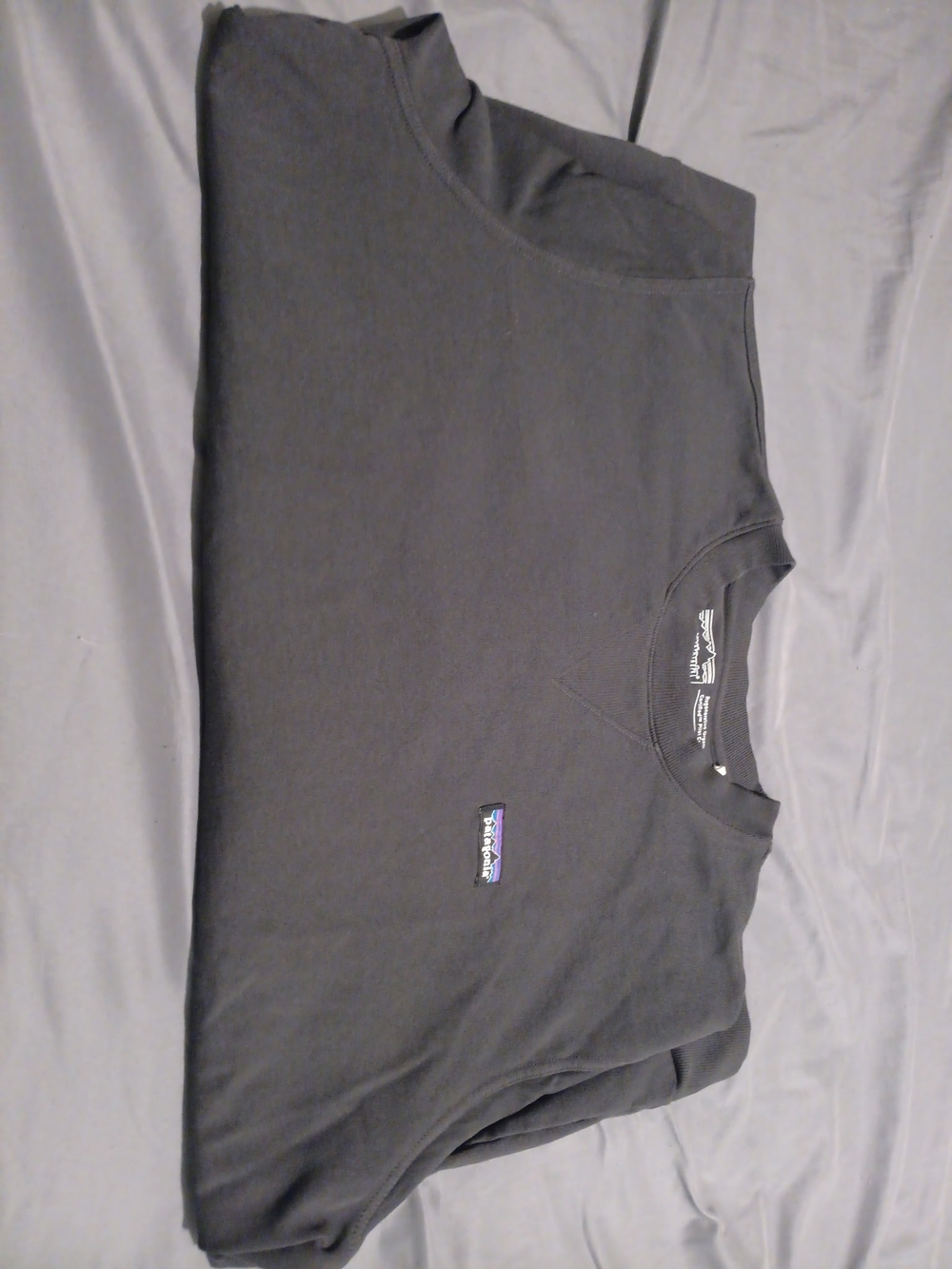 Patagonia Black Pullover Sweatshirt with Small Logo